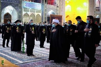 مراسم خطبه‌خوانی شام شهادت ثامن الحجج علی بن موسی الرضا علیه السلام 22