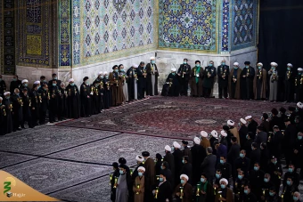 مراسم خطبه‌خوانی شام شهادت ثامن الحجج علی بن موسی الرضا علیه السلام 23