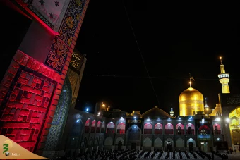 مراسم خطبه‌خوانی شام شهادت ثامن الحجج علی بن موسی الرضا علیه السلام 10