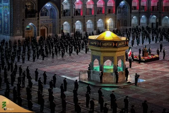 مراسم خطبه‌خوانی شام شهادت ثامن الحجج علی بن موسی الرضا علیه السلام 36