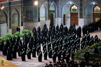 مراسم خطبه‌خوانی شام شهادت ثامن الحجج علی بن موسی الرضا علیه السلام 24