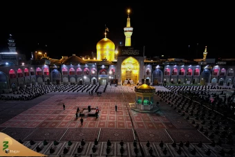 مراسم خطبه‌خوانی شام شهادت ثامن الحجج علی بن موسی الرضا علیه السلام 18