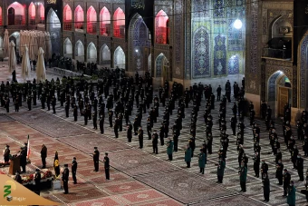مراسم خطبه‌خوانی شام شهادت ثامن الحجج علی بن موسی الرضا علیه السلام 20