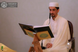 ختم قرآن شبکه ماهواره‌ای آستان علوی در روزهای کرونایی 9