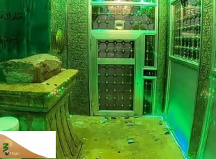 سنگی که میزبان سر سیدالشهدا(ع) بود پس از ۸ سال به جایگاه اصلی بازگشت+عکس 2