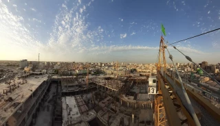 پیشرفت ۷۵ درصدی توسعه حرم سیدالشهدا(ع)