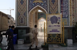 تمهیدات شدید بهداشتی در حرم امام رضا (ع)+عکس 15