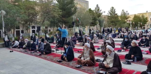 بزرگداشت حجت‌الاسلام والمسلمین نجفی روحانی در فیضیه قم برگزار شد
 6