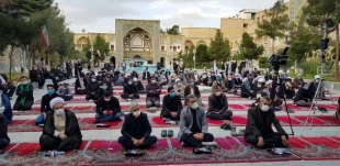 بزرگداشت حجت‌الاسلام والمسلمین نجفی روحانی در فیضیه قم برگزار شد
 11