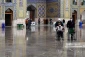 بارش باران پاییزی در حرم مطهر رضوی 8