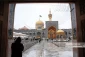 بارش باران پاییزی در حرم مطهر رضوی 13