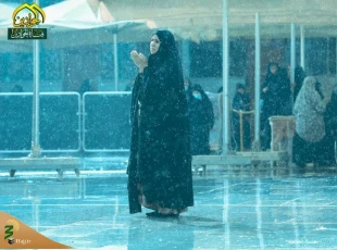 بارش باران پاییزی حرم شریفین کاظمین+ عکس 4