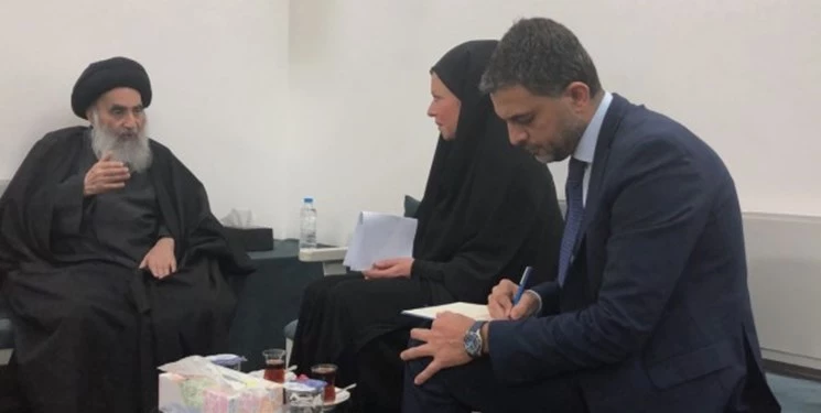 نماینده دبیر کل سازمان ملل:

آیت الله سیستانی بر برگزاری انتخابات آزاد تاکید دارد 2