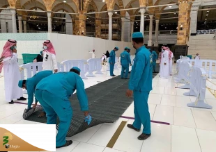 باران رحمت الهی در مسجدالحرام+عکس 2
