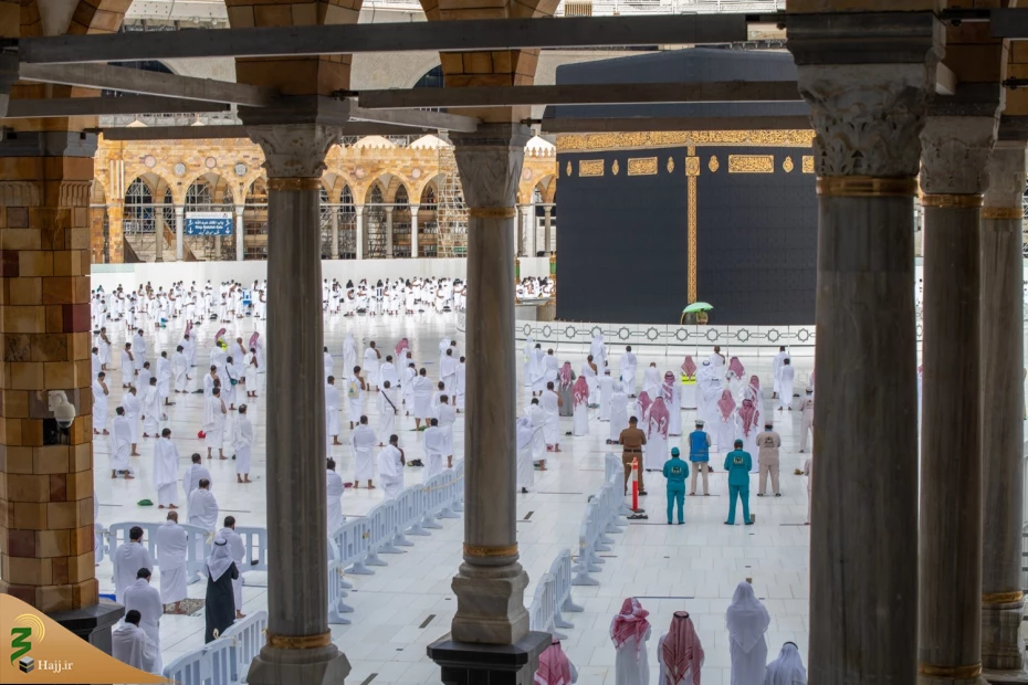 نماز جمعه در مسجدالحرام برگزار شد 2