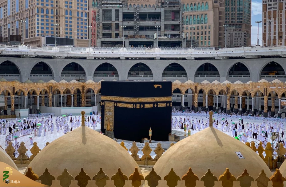 نماز جمعه در مسجدالحرام برگزار شد 7