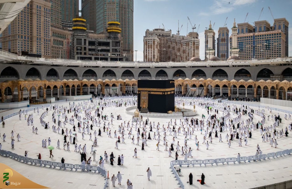 نماز جمعه در مسجدالحرام برگزار شد 9