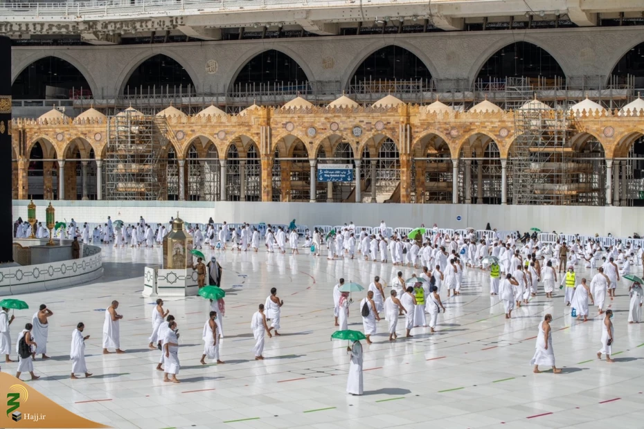 نماز جمعه در مسجدالحرام برگزار شد 11