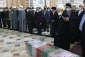 طواف پیکر شهید فخری‌زاده در حرم حضرت معصومه(س)/ اقامه نماز توسط آیت الله نوری همدانی 4
