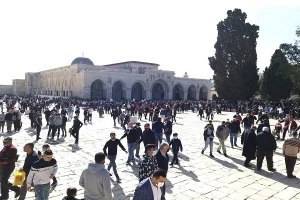 اقامه نماز جمعه در مسجدالاقصی به رغم تدابیر امنیتی
