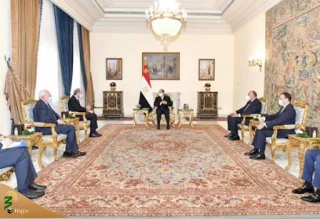 تأکید رئیس‌جمهور مصر بر حقوق مشروع فلسطین