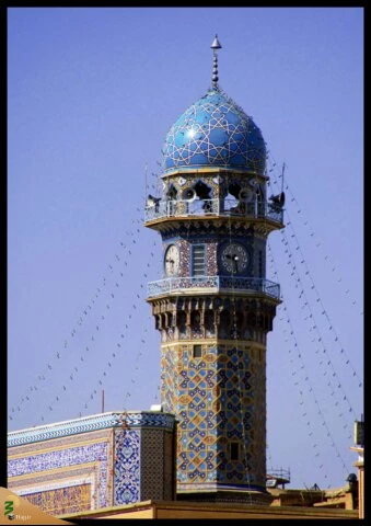 تاریخ ساعت به وقت حرم مطهر 2
