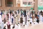 تصاویری از برگزاری نماز در مسجدالحرام و مسجدالنبی 5