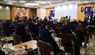 در نخستین سالگرد شهادت سرداران مقاومت

مراسم بزرگداشت سرداران مقاومت در کربلای معلی