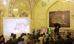 مراسم سالگرد شهادت سردار سلیمانی و ابو مهدی المهندس در دمشق 5