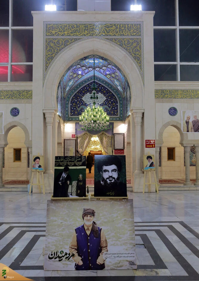 مراسم سالگرد شهادت سردار سلیمانی و ابو مهدی المهندس در دمشق 7