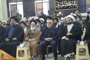 گرامیداشت شهیدان سلیمانی والمهندس با حضور نماینده مقام معظم رهبری در عراق 2