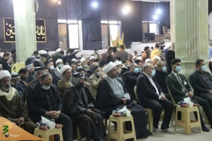 گرامیداشت شهیدان سلیمانی والمهندس با حضور نماینده مقام معظم رهبری در عراق 6