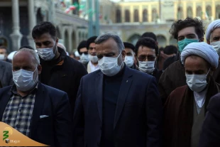 پیکر حجت‌الاسلام مظلومی در قم به خاک سپرده شد +عکس 2
