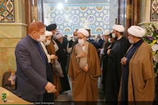 گزارش تصویری مراسم بزرگداشت ارتحال معاون فقید بین الملل بعثه مقام معظم رهبری در قم 4