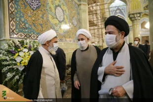 گزارش تصویری مراسم بزرگداشت ارتحال معاون فقید بین الملل بعثه مقام معظم رهبری در قم 5