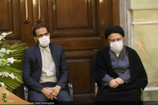 گزارش تصویری مراسم بزرگداشت ارتحال معاون فقید بین الملل بعثه مقام معظم رهبری در قم 9
