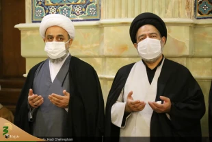 گزارش تصویری مراسم بزرگداشت ارتحال معاون فقید بین الملل بعثه مقام معظم رهبری در قم 11