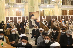گزارش تصویری مراسم بزرگداشت ارتحال معاون فقید بین الملل بعثه مقام معظم رهبری در قم 19