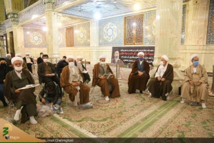 گزارش تصویری مراسم بزرگداشت ارتحال معاون فقید بین الملل بعثه مقام معظم رهبری در قم 21