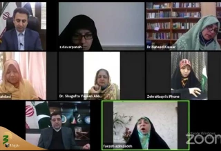 وبینار بررسی شخصیت حضرت زهرا (س) با حضور بانوان ایرانی و پاکستانی برگزار شد