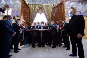 افتتاح طرح توسعه مقام حضرت مهدی (ع) در کربلا + عکس