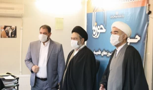 بازدید نماینده ولی فقیه در امور حج و زیارت از رسانه حوزه+ عکس 6