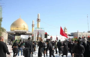 عزاداری روز شهادت امام هادی(ع) در سامرا+عکس