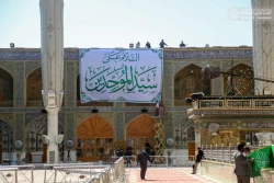 آذین بندی آستان مطهرعلوی به مناسبت میلاد فرخنده امام علی(ع) و امام جواد(ع)+عکس 4