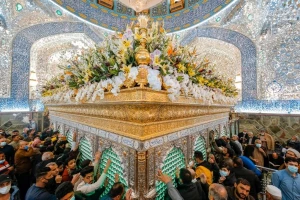 حال و هوای حرم امیرالمؤمنین (ع) در سالروز ولادت آن حضرت +عکس