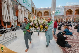حال و هوای حرم امیرالمؤمنین (ع) در سالروز ولادت آن حضرت +عکس 3