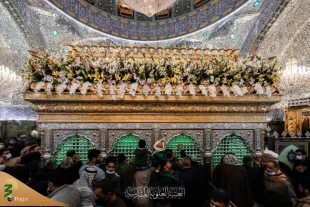 حال و هوای حرم امیرالمؤمنین (ع) در سالروز ولادت آن حضرت +عکس 8
