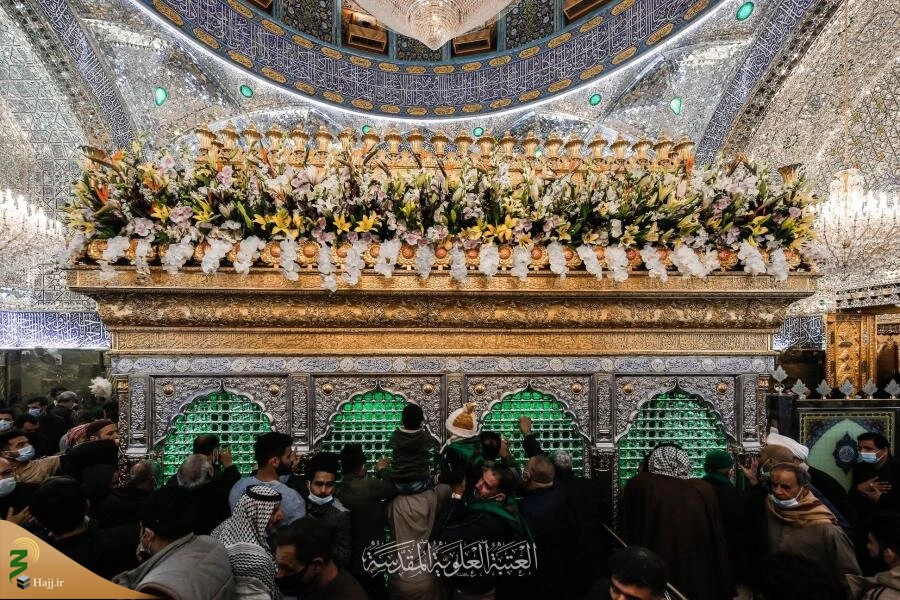 حال و هوای حرم امیرالمؤمنین (ع) در سالروز ولادت آن حضرت +عکس 8