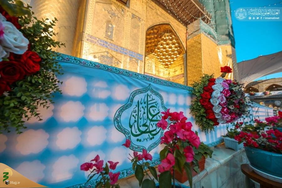 حال و هوای حرم امیرالمؤمنین (ع) در سالروز ولادت آن حضرت +عکس 11