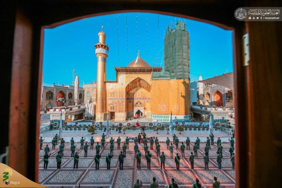 حال و هوای حرم امیرالمؤمنین (ع) در سالروز ولادت آن حضرت +عکس 17